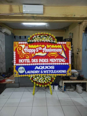 Papan Bunga di Sobo Geyer